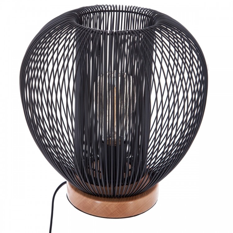 Lampe filaire noire Noda