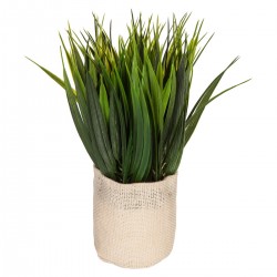 Plante artificielle pot en toile de jute