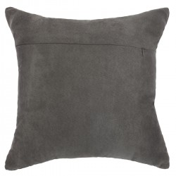 Coussin plume 40x40cm gris