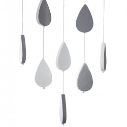 Suspension Nuage gris 