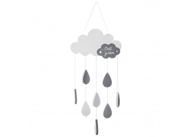 Suspension Nuage gris