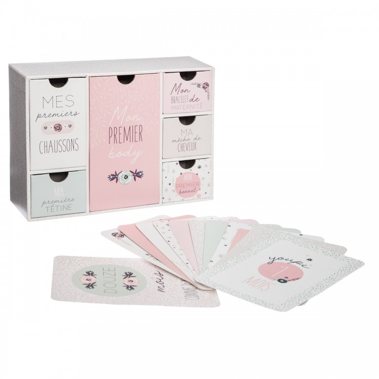 Coffret de naissance et cartes