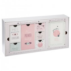 Coffret de naissance et cartes 