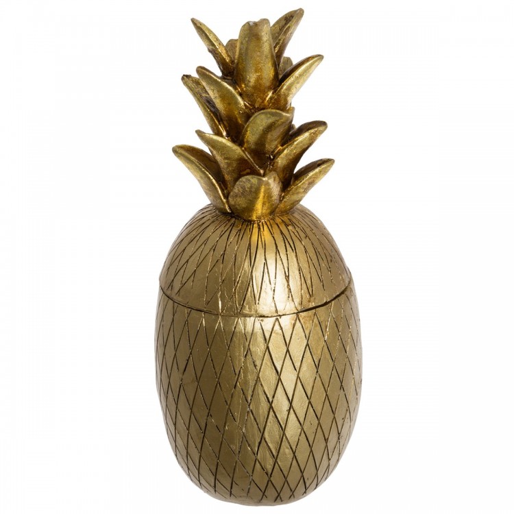 Boîte ananas or