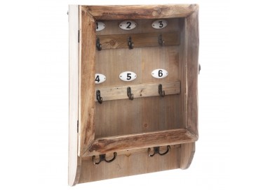 Boîte à clés en bois