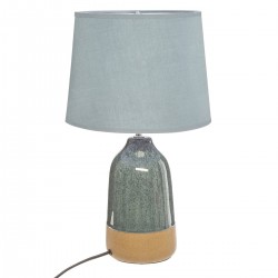 Lampe céramique Pietra Bleu