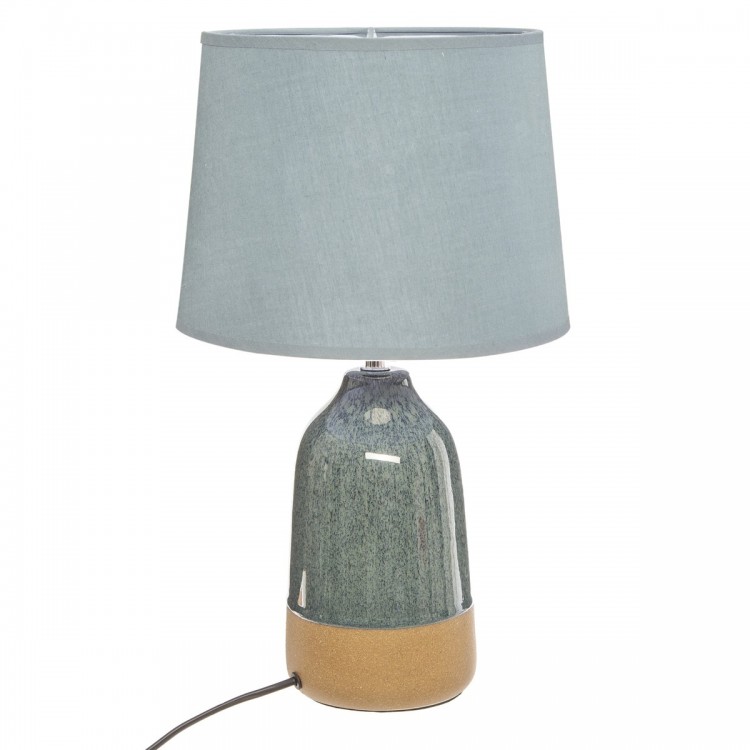 Lampe céramique Pietra Bleu
