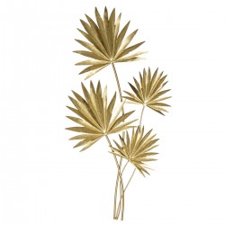 Déco murale Feuille d'or métal Feel