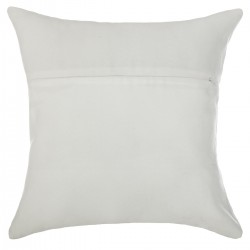 Coussin plume blanc et doré 40x40cm