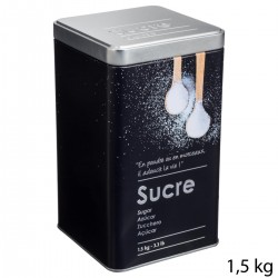 Boîte à sucre Black édition