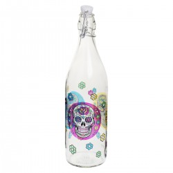 Bouteille à limonade "Mexico Skull" 1L