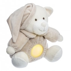 Peluche ourson et sa veilleuse