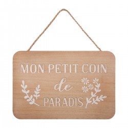 Plaque de porte en bois - Divers modèles