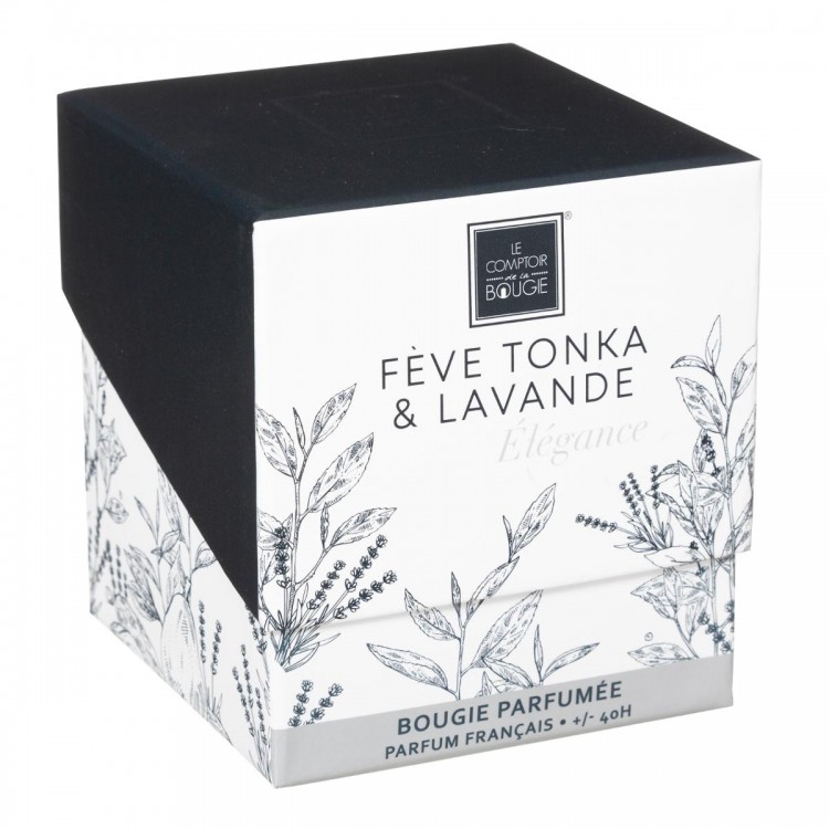 Bougie parfumée Tonka Lavande Maël 190gr