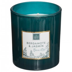 Bougie parfumée Bergamote et jasmin Maël 190gr