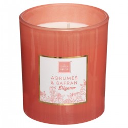 Bougie parfumée Agrumes et safran Maël 190gr