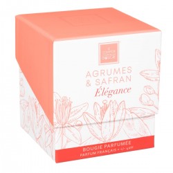Bougie parfumée Agrumes et safran Maël 190gr