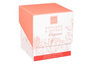 Bougie parfumée Agrumes et safran Maël 190gr
