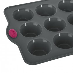 Moule en silicone pour 12 Muffins Silitop