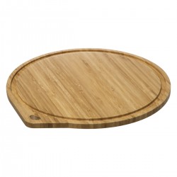 Plat à tarte en verre et son couvercle Bambou
