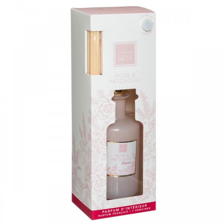 Diffuseur de parfum Rose et Patchouli Maël 200ml