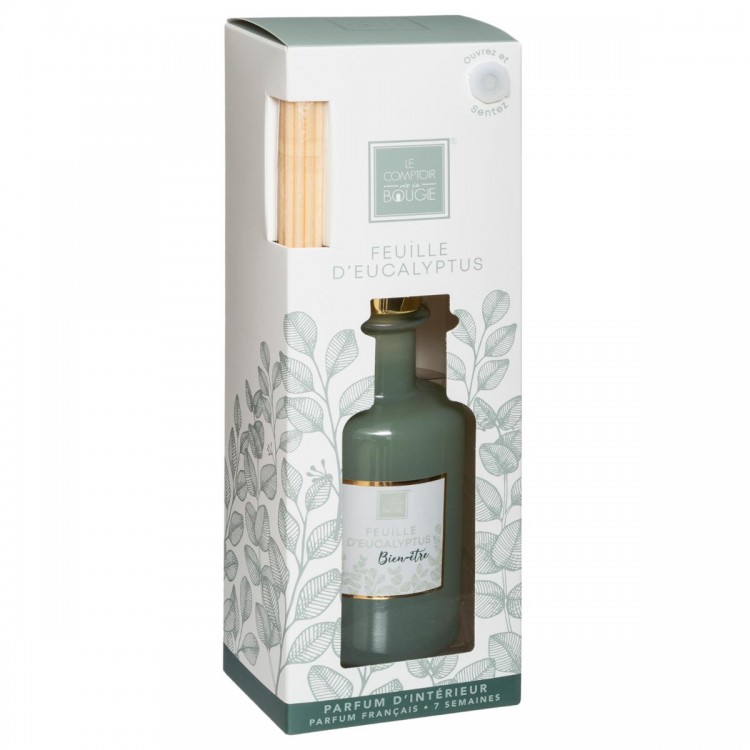 Diffuseur de parfum Feuille d'Eucalyptus Maël 200ml