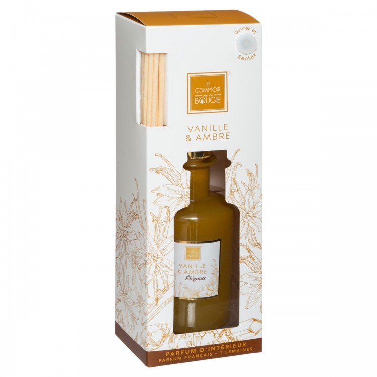 Diffuseur de parfum Vanille ambrée Maël 200ml