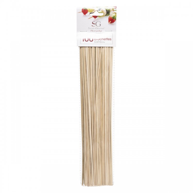 Lot de 100 piques à brochettes