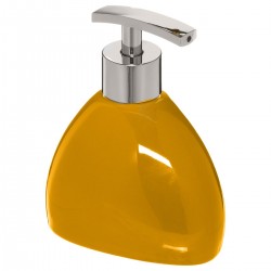 Distributeur à savon jaune moutarde Silk