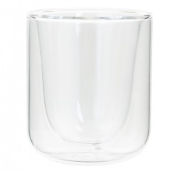 Tasse à expresso double paroi en verre transparent My Kozy Shop image