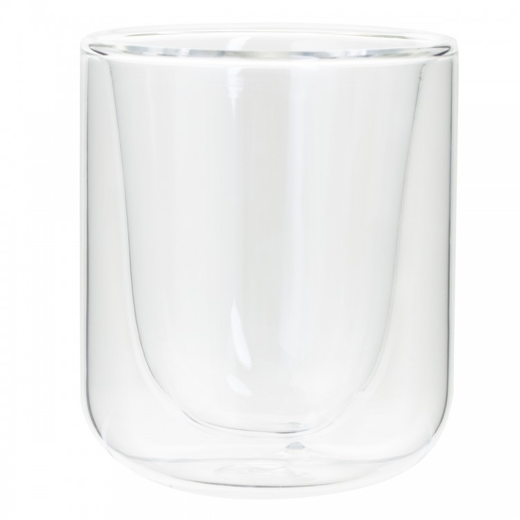Tasse à expresso double paroi en verre transparent My Kozy Shop image