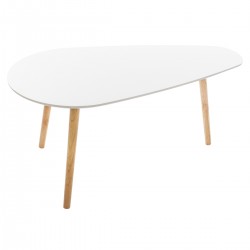 Table basse gigogne "Mileo" blanche x2 - My Kozy Shop