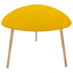 Table café "Mileo" Ocre - My Kozy Shop