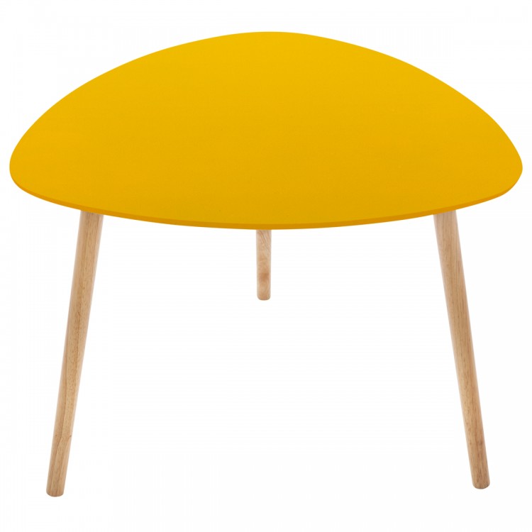 Table café "Mileo" Ocre - My Kozy Shop