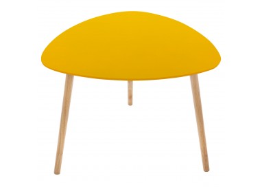 Table café "Mileo" Ocre - My Kozy Shop