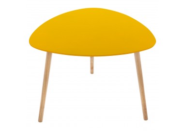 Table café "Mileo" Ocre - My Kozy Shop