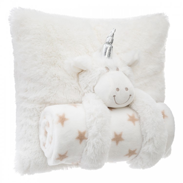 Coussin et plaid Licorne - My Kozy Shop