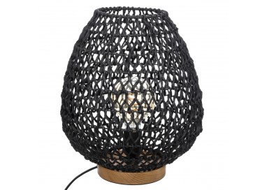 Lampe ajourée "Etel" H35,5 cm - 2 coloris noir - My Kozy Shop