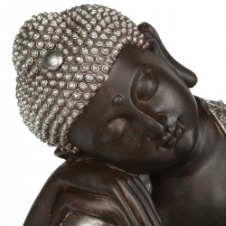 Bouddha Argenté assis GM - My Kozy Shop