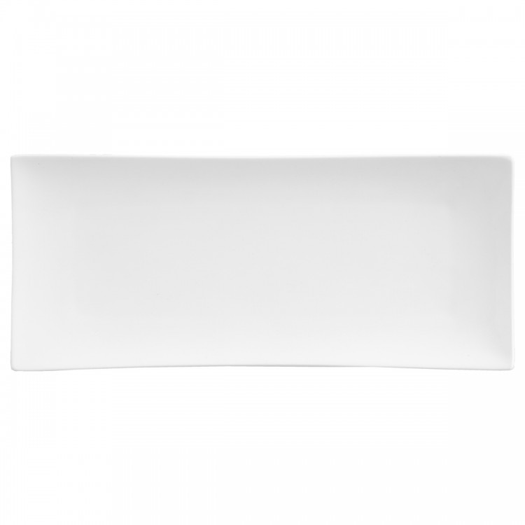 Plat rectangulaire en porcelaine blanche Tokyo My Kozy Shop image