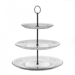 Serviteur en verre pour présentation de vos gâteaux