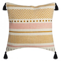 Housse de coussin rayé en coton - My Kozy Shop