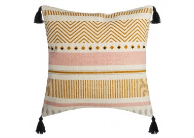 Housse de coussin rayé en coton - My Kozy Shop