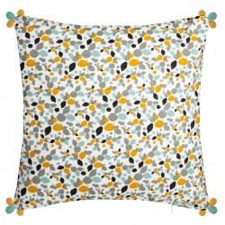 Housse de coussin 3 pompons - My Kozy Shop