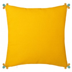 Housse de coussin 3 pompons - My Kozy Shop