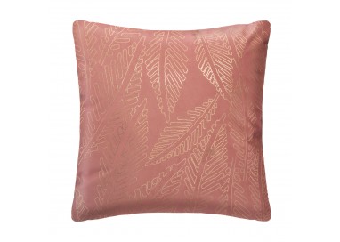 Coussin en velours or et rose tropical - My Kozy Shop