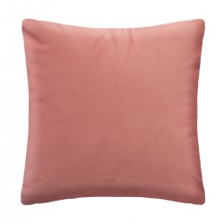 Coussin en velours or et rose tropical - My Kozy Shop