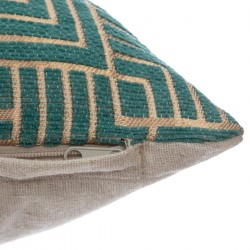 Housse de coussin géométrique vert - My Kozy Shop