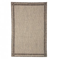 Tapis gaufre Taupe