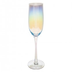 Flûte irisée effet bulle de savon